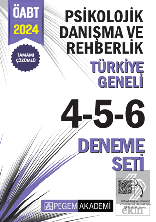 2024 KPSS ÖABT Psikolojik Danışma ve Rehberlik Tamamı Çözümlü Türkiye 