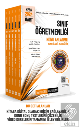 2024 KPSS ÖABT Sınıf Öğretmenliği Konu Anlatımlı S