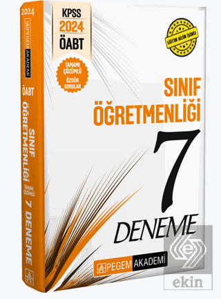 2024 KPSS ÖABT Sınıf Öğretmenliği Tamamı Çözümlü 7