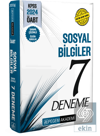 2024 KPSS ÖABT Sosyal Bilgiler Öğretmenliği Tamamı