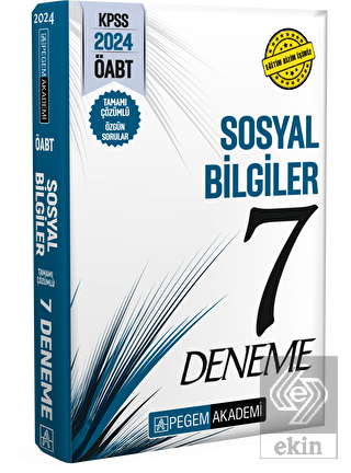 2024 KPSS ÖABT Sosyal Bilgiler Öğretmenliği Tamamı