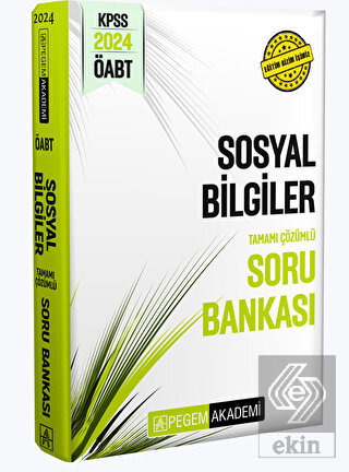 2024 KPSS ÖABT Sosyal Bilgiler Tamamı Çözümlü Soru