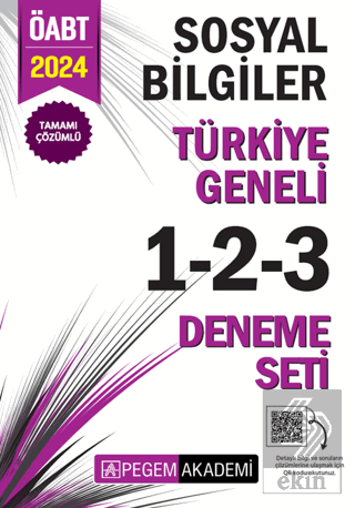 2024 KPSS ÖABT Sosyal Bilgiler Tamamı Çözümlü Türk
