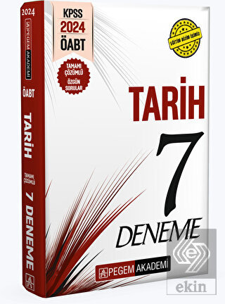 2024 KPSS ÖABT Tarih Öğretmenliği Tamamı Çözümlü 7