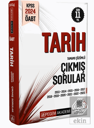 2024 KPSS ÖABT Tarih Öğretmenliği Tamamı Çözümlü Ç