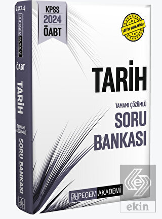 2024 KPSS ÖABT Tarih Soru Bankası