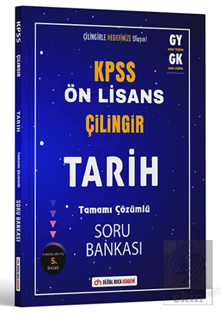 2024 KPSS Ön Lisans Çilingir Tarih Tamamı Çözümlü Soru Bankası