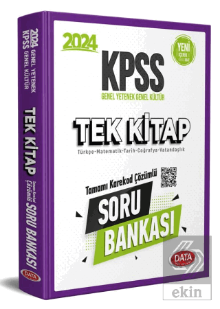 2024 KPSS Tek Kitap Soru Bankası (Karekod Çözümlü)