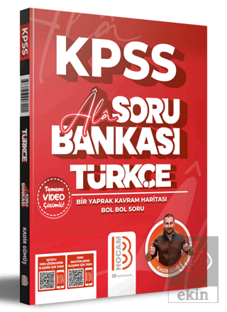 2024 KPSS Türkçe - Ala Soru Bankası