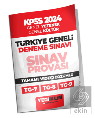 2024 KPSS Türkiye Geneli Lisans GY-GK ( 7-8-9 ) Deneme Sınavları Tamam
