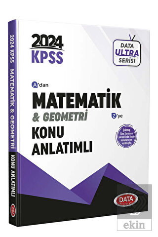 2024 KPSS Ultra Serisi Matematik - Geometri Konu A