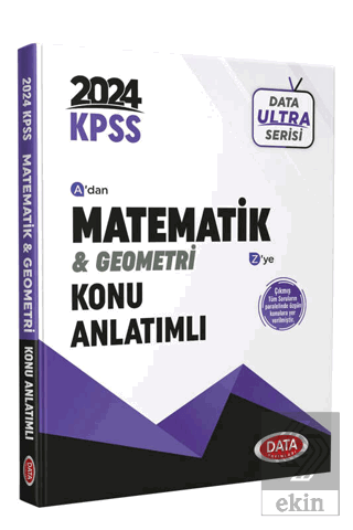 2024 KPSS Ultra Serisi Matematik - Geometri Konu A