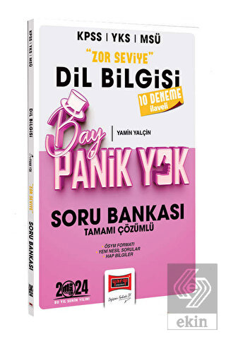 2024 KPSS YKS MSÜ Bay Panik Yok Dil Bilgisi Zor Se