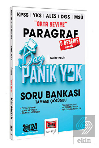 2024 KPSS YKS MSÜ Bay Panik Yok Paragraf Orta Sevi
