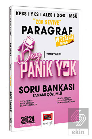 2024 KPSS YKS MSÜ Bay Panik Yok Paragraf Zor Seviy