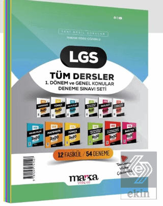 2024 LGS 1. Dönem ve Genel Konular Tüm Dersler Den