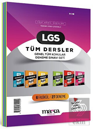 2024 LGS Genel Konular Tüm Dersler Deneme Sınavı S