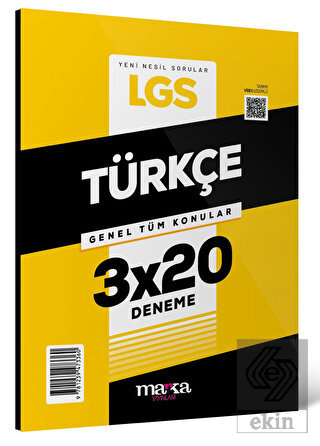 2024 LGS Genel Tüm Konular Türkçe 3 Deneme