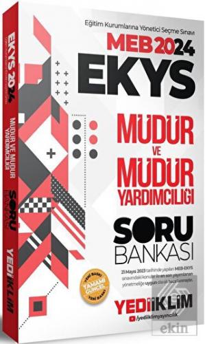 2024 MEB EKYS Müdür Ve Müdür Yardımcılığı Soru Ban