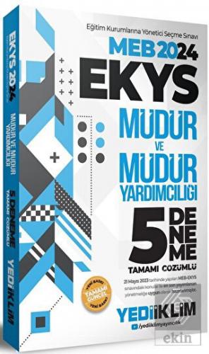 2024 MEB EKYS Müdür Ve Müdür Yardımcılığı Tamamı Ç