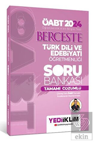 2024 ÖABT Berceste Türk Dili Ve Edebiyatı Öğretmen