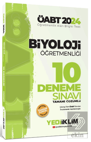 2024 ÖABT Biyoloji Öğretmenliği Tamamı Çözümlü 10