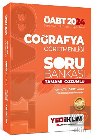 2024 ÖABT Coğrafya Öğretmenliği Tamamı Çözümlü Sor