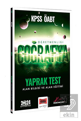 2024 ÖABT Coğrafya Öğretmenliği Yaprak Test