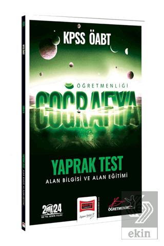 2024 ÖABT Coğrafya Öğretmenliği Yaprak Test