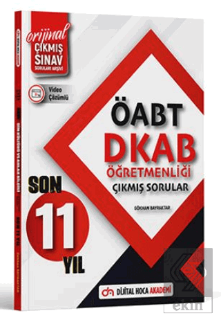 2024 ÖABT DKAB Son 11 Yıl Orijinal Çıkmış Sınav Soruları Video Çözümlü