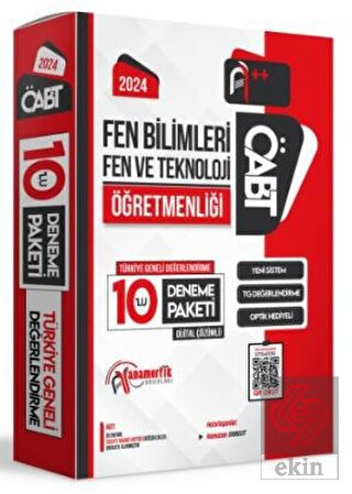 2024 ÖABT Fen Bilimleri Öğretmenliği Türkiye Genel