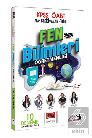 2024 ÖABT Fen Bilimleri Tamamı Çözümlü 10 Deneme S