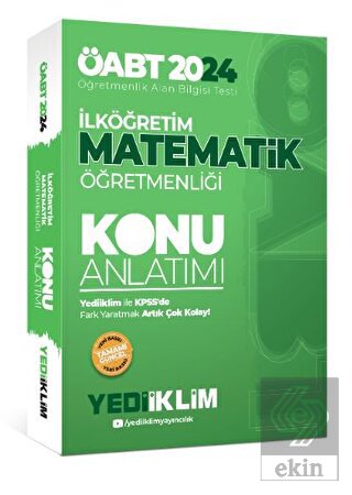 2024 ÖABT İlköğretim Matematik Öğretmenliği Konu A