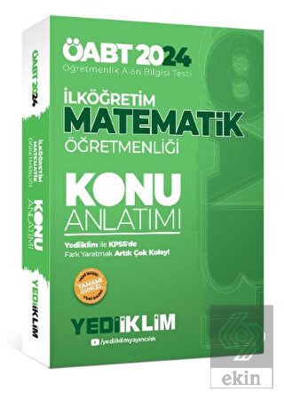 2024 ÖABT İlköğretim Matematik Öğretmenliği Konu A