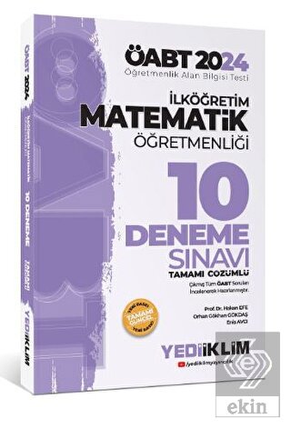 2024 ÖABT İlköğretim Matematik Öğretmenliği Tamamı