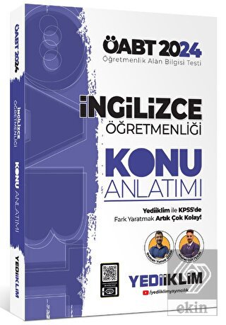 2024 ÖABT İngilizce Öğretmenliği Konu Anlatımı