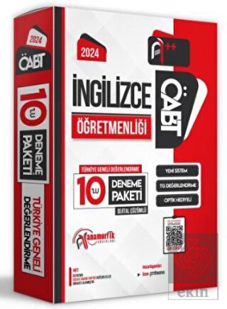 2024 ÖABT İngilizce Öğretmenliği Türkiye Geneli 10