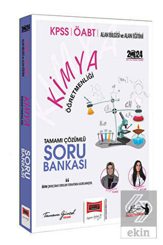 2024 ÖABT Kimya Tamamı Çözümlü Soru Bankası