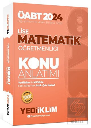 2024 ÖABT Lise Matematik Öğretmenliği Konu Anlatım