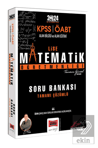 2024 ÖABT Lise Matematik Öğretmenliği Soru Bankası