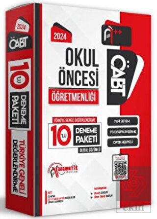 2024 ÖABT Okul Öncesi Öğretmenliği Türkiye Geneli 