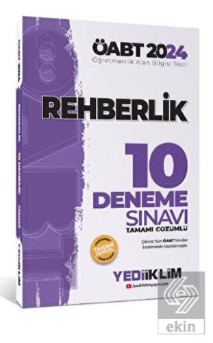 2024 ÖABT Rehberlik Öğretmenliği Tamamı Çözümlü 10
