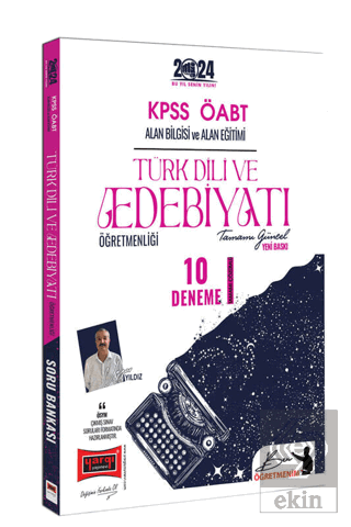 2024 ÖABT Türk Dili ve Edebiyatı Tamamı Çözümlü 10