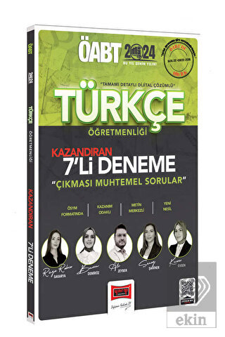 2024 ÖABT Türkçe Öğretmenliği Kazandıran 7 Deneme