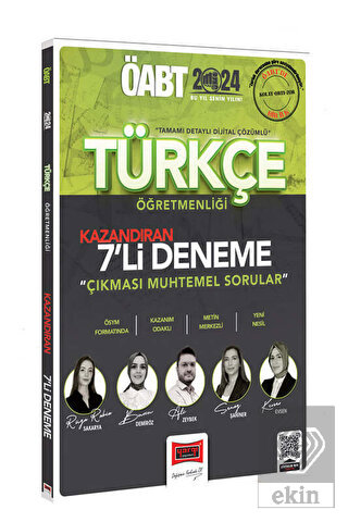 2024 ÖABT Türkçe Öğretmenliği Kazandıran 7 Deneme