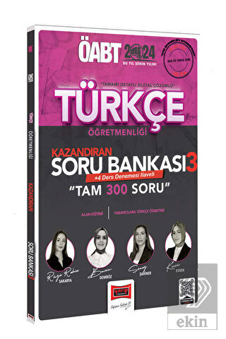 2024 ÖABT Türkçe Öğretmenliği Kazandıran Soru Bank