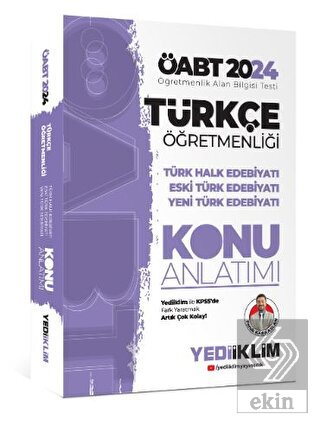 2024 ÖABT Türkçe Öğretmenliği Türk Halk Edebiyatı 