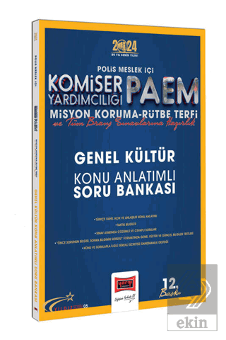 2024 Polis Meslek İçi Komiser Yardımcılığı PAEM Mi