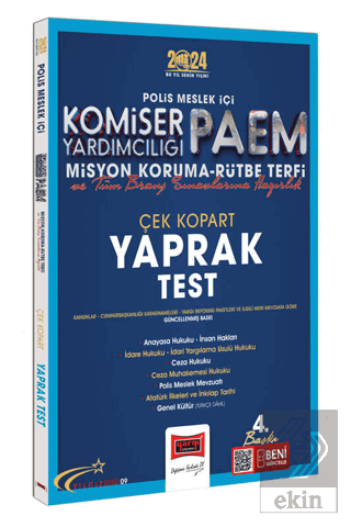 2024 Polis Meslek İçi PAEM Komiser Yardımcılığı Mi