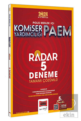 2024 Polis Meslek İçi PAEM Komiser Yardımcılığı Ra